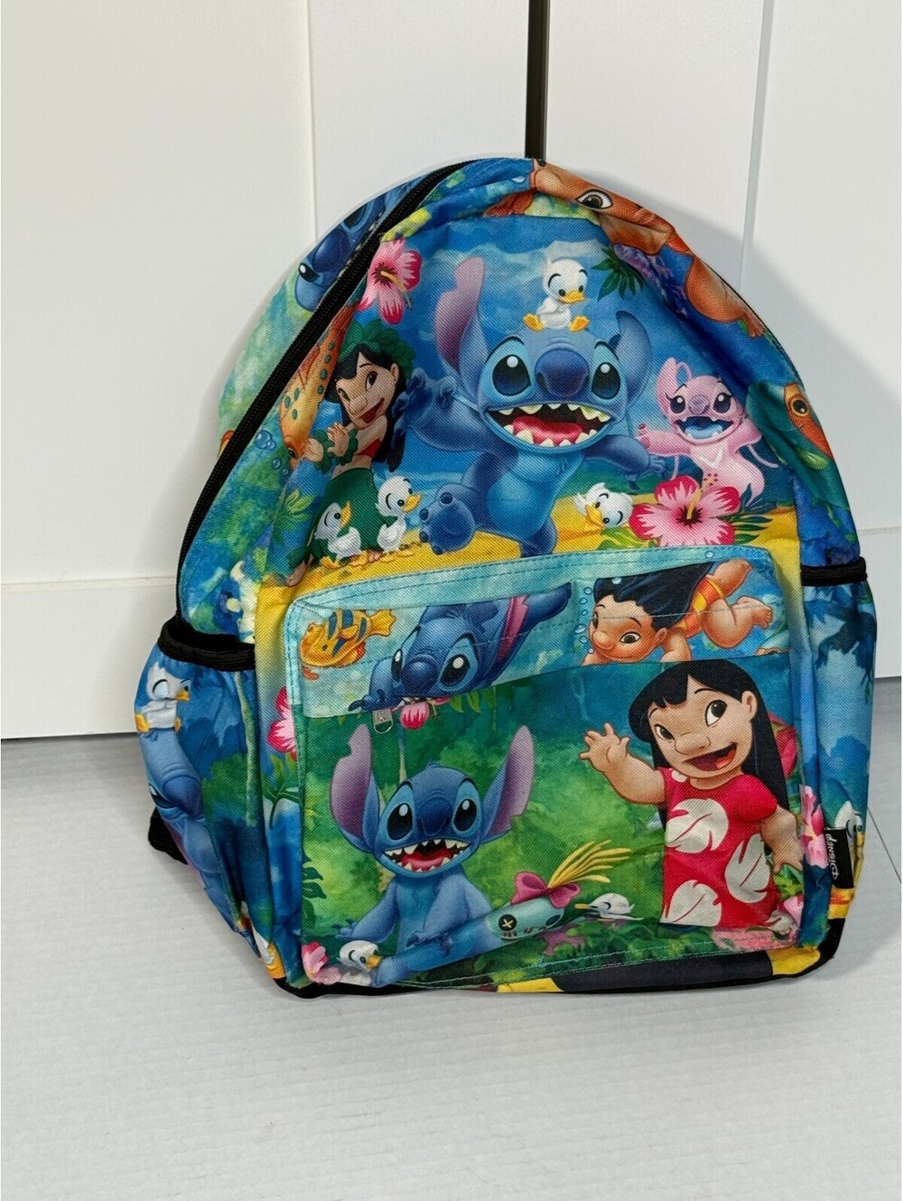 Disney Lilo & Stitch Allover Print Multicolor Backpack